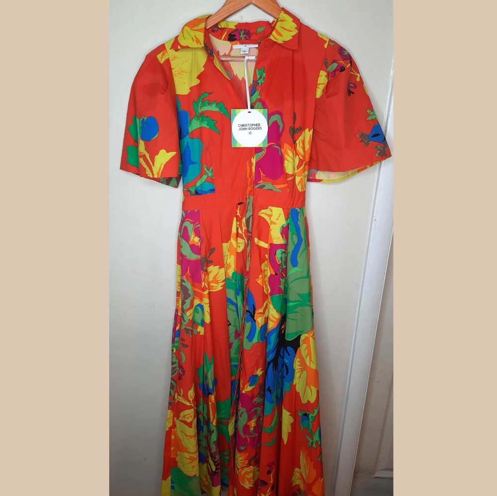 COPY - Christopher John Rogers Target Size 8 Flor…